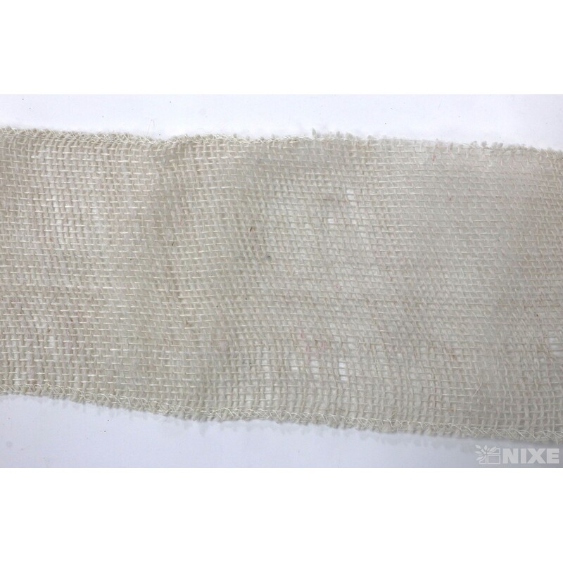 STUHA JUTA 120cmx5yd*BÍLÁ