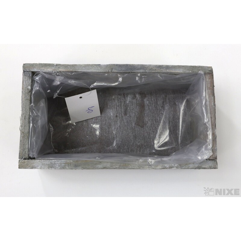 OBAL OBDÉLNÍK 20x10x8cm*ŠEDÁ