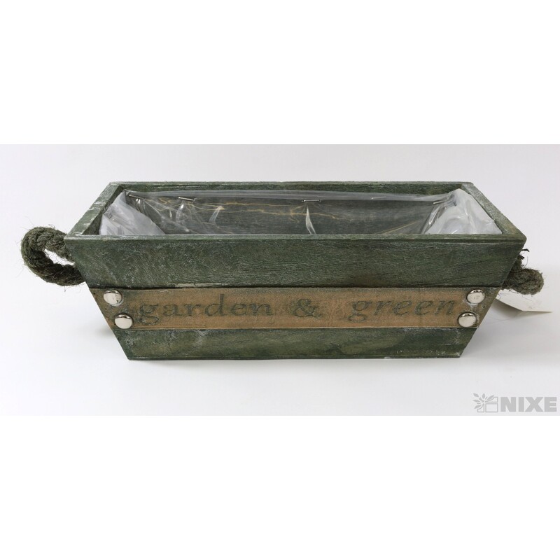 OBAL OBDÉLNÍK 23x11x8cm*ZELENÁ