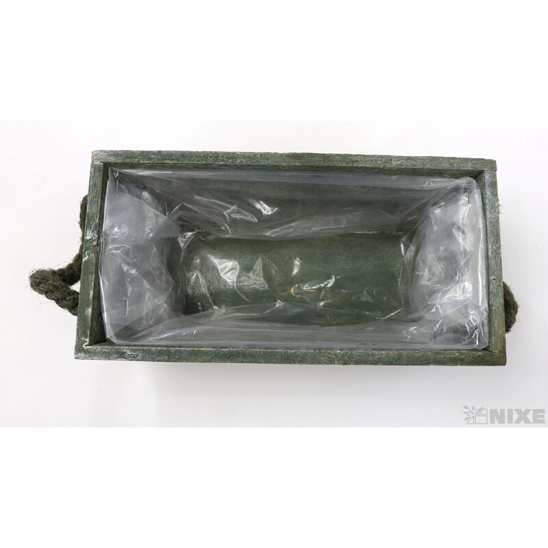 OBAL OBDÉLNÍK 23x11x8cm*ZELENÁ