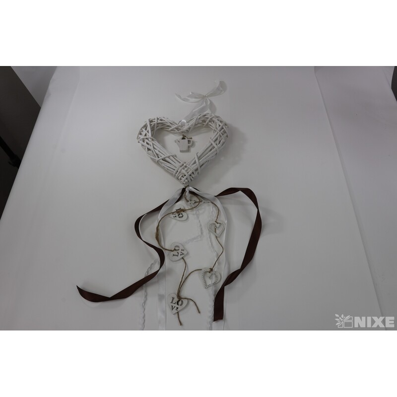 ZÁVĚS SRDCE KONVIČKA 25cm*