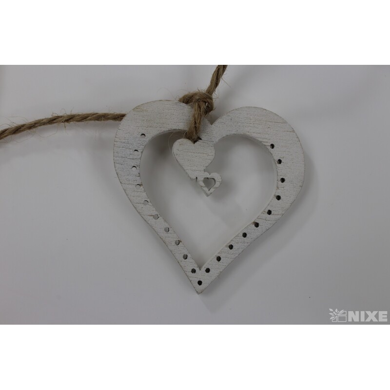 ZÁVĚS SRDCE KONVIČKA 25cm*