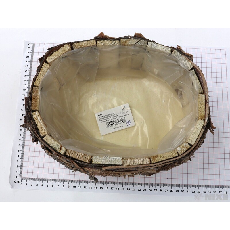 OBAL KŮRA 23x16x9cm*PŘÍRODNÍ