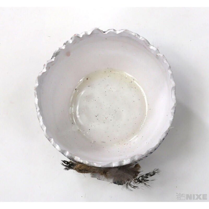 MISKA KERAMIKA 12x6cm*BÍLÁ