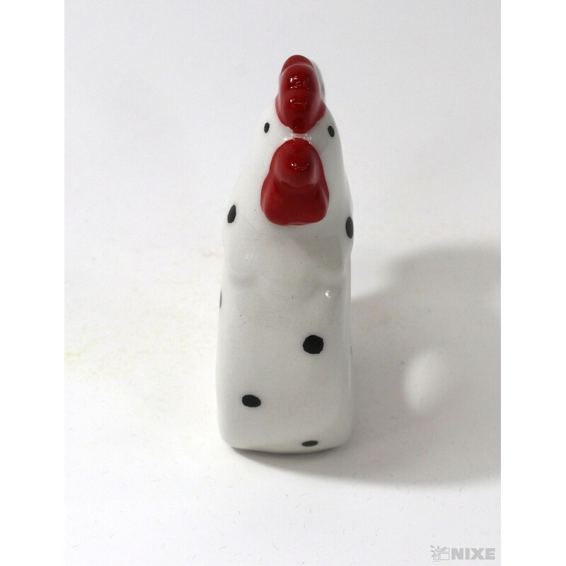 SLEPICE KERAMIKA 8x9cm*BÍLÁ