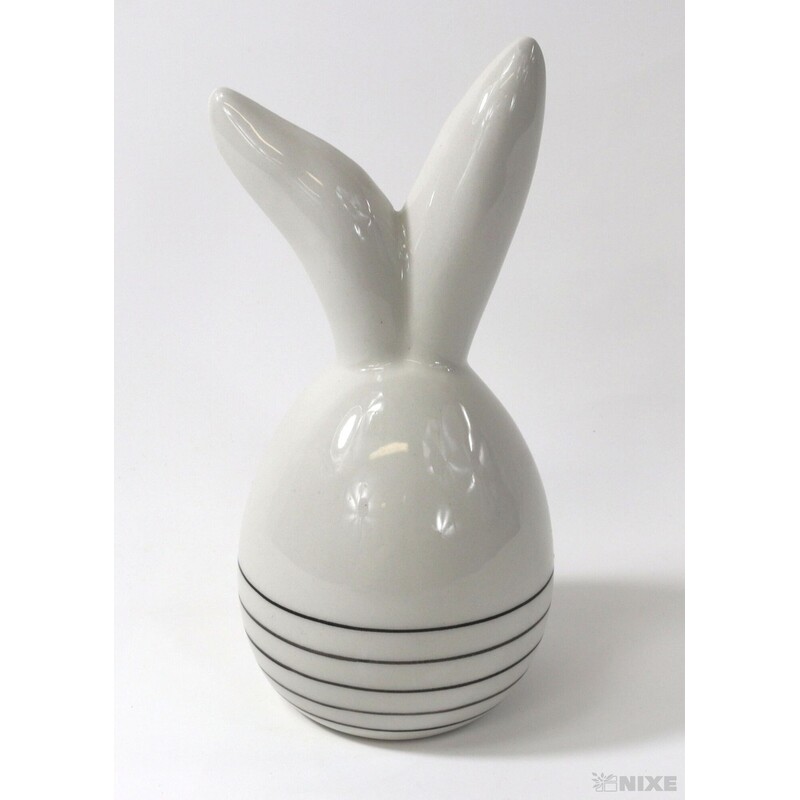 ZAJÍC KERAMIKA 15cm*BÍLÁ
