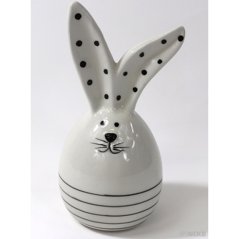 ZAJÍC KERAMIKA 15cm*BÍLÁ