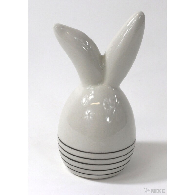 ZAJÍC KERAMIKA 11cm*BÍLÁ