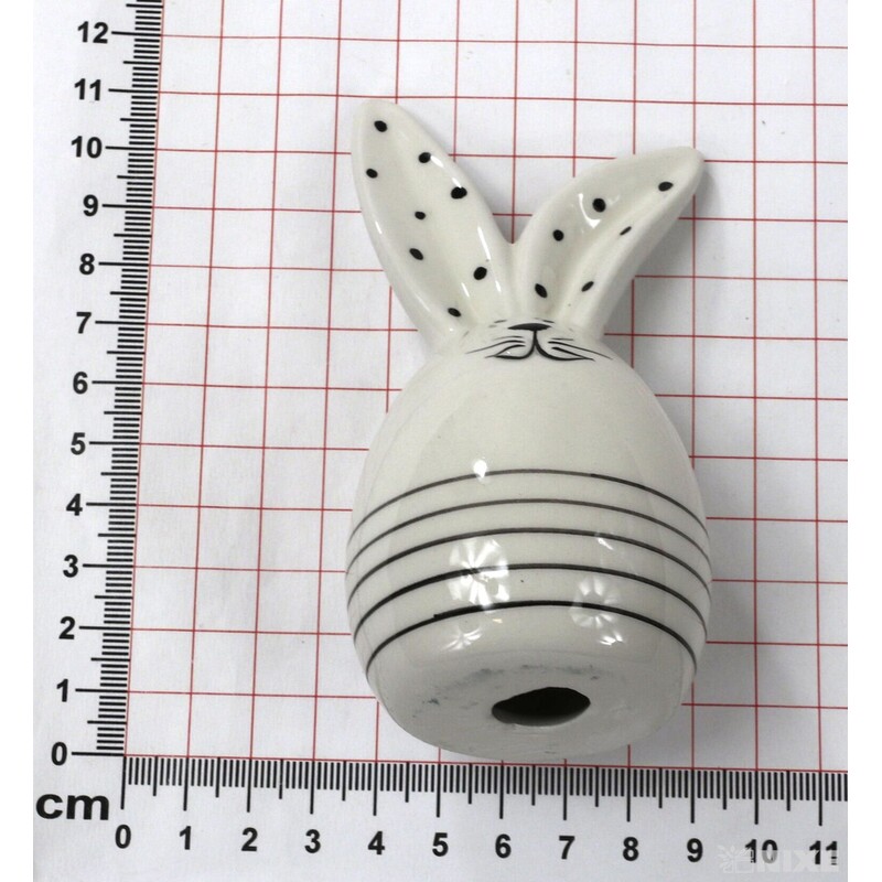 ZAJÍC KERAMIKA 11cm*BÍLÁ