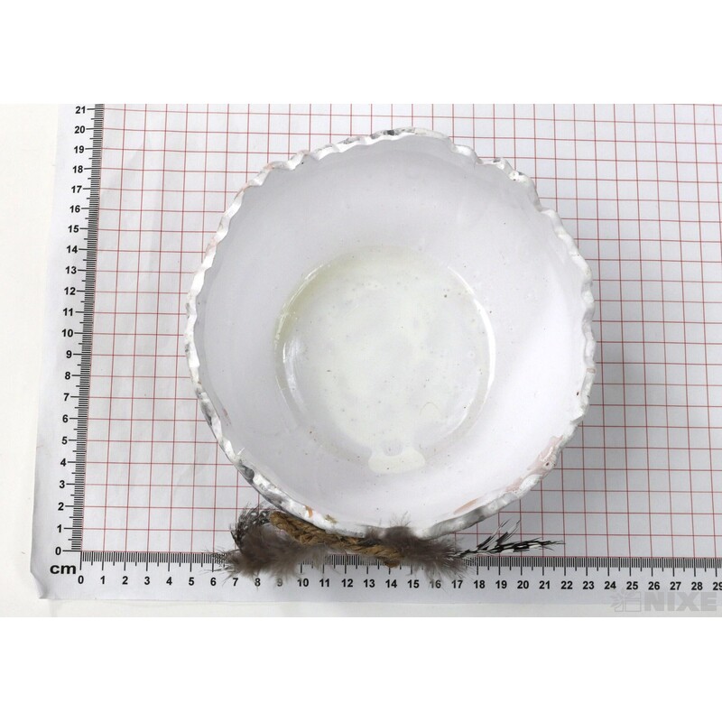 MISKA KERAMIKA pr.16x8cm*BÍLÁ