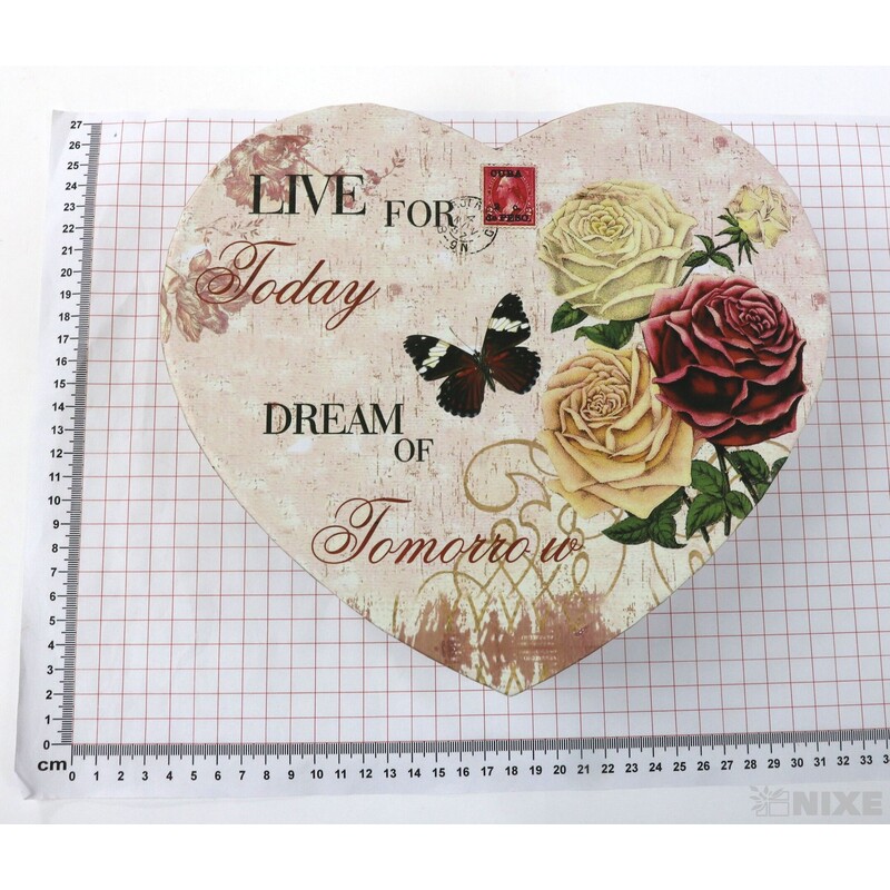 KRABICE SRDCE 20x9cm 19x8 17x6*