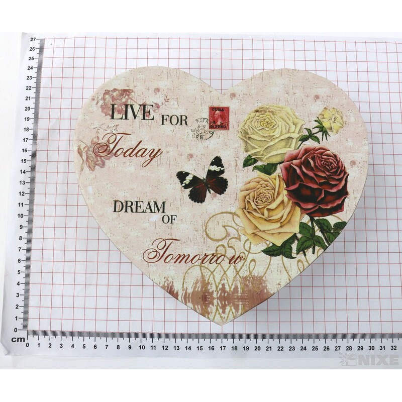 KRABICE SRDCE 20x9cm 19x8 17x6*