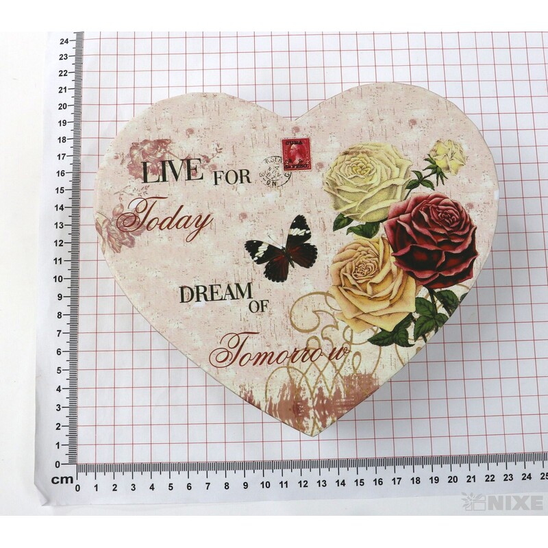 KRABICE SRDCE 20x9cm 19x8 17x6*