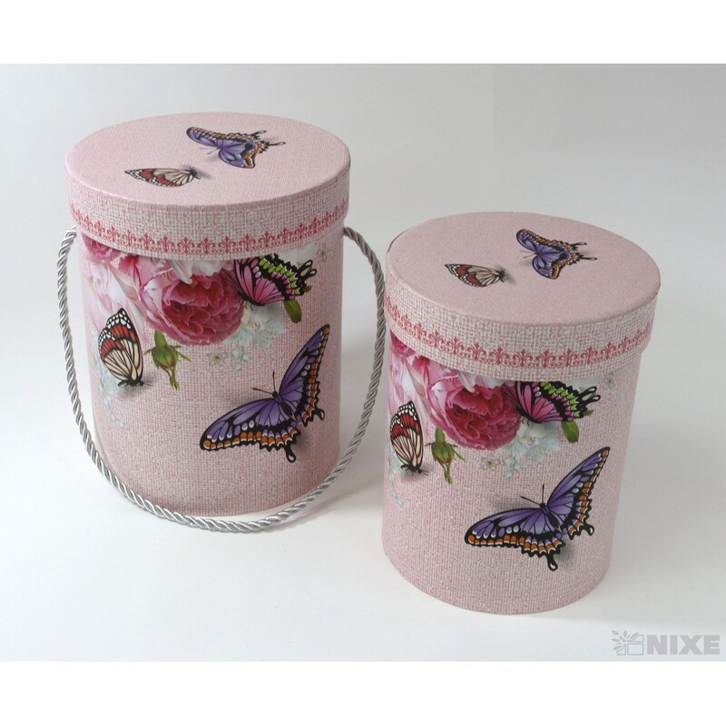 KVĚTINOVÝ BOX pr. 11x15cm 13x17cm*MIX BAREV