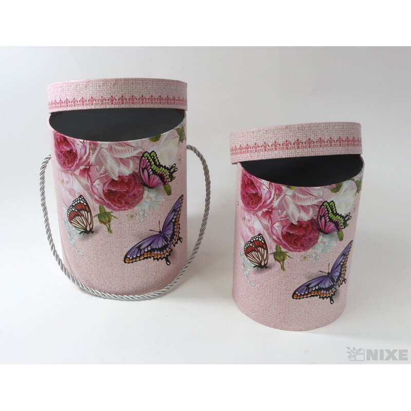 KVĚTINOVÝ BOX pr. 11x15cm 13x17cm*MIX BAREV