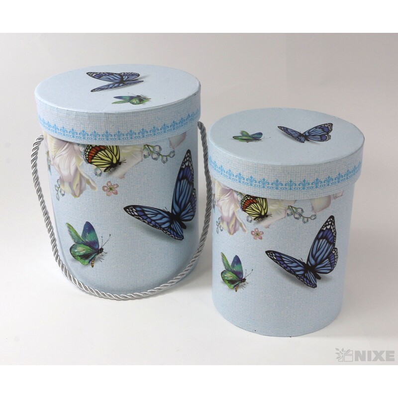 KVĚTINOVÝ BOX pr. 11x15cm 13x17cm*MIX BAREV