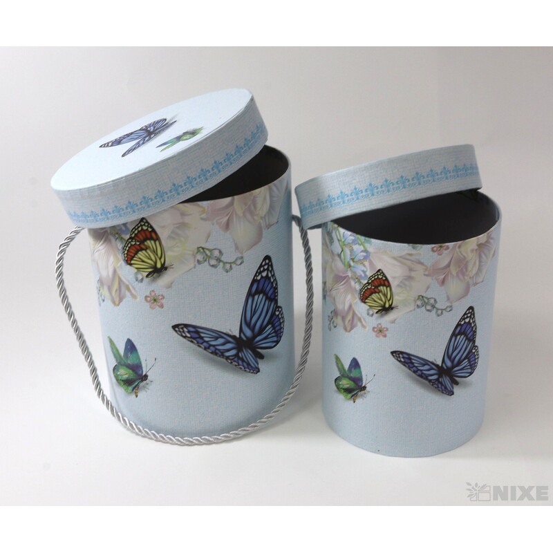 KVĚTINOVÝ BOX pr. 11x15cm 13x17cm*MIX BAREV