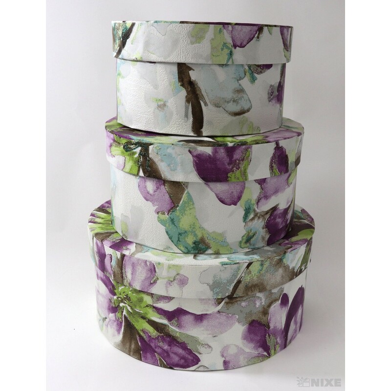 KVĚTINOVÝ BOX pr. 15x8cm 17x9 21x10*MIX BAREV