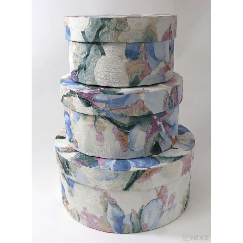 KVĚTINOVÝ BOX pr. 15x8cm 17x9 21x10*MIX BAREV