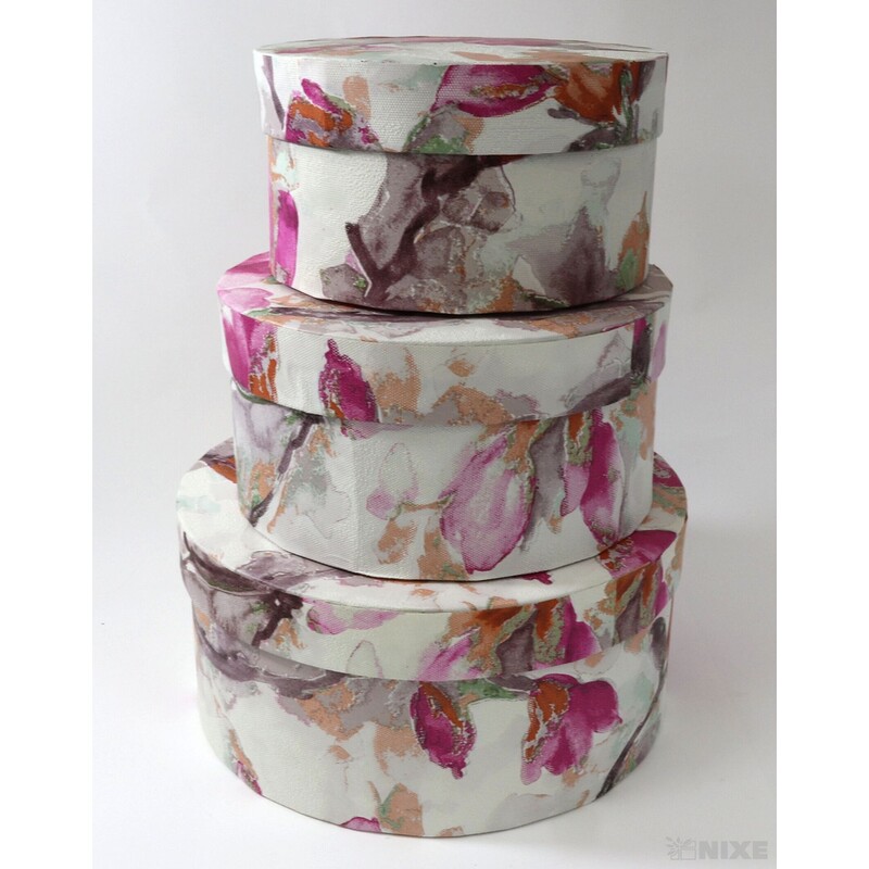 KVĚTINOVÝ BOX pr. 15x8cm 17x9 21x10*MIX BAREV