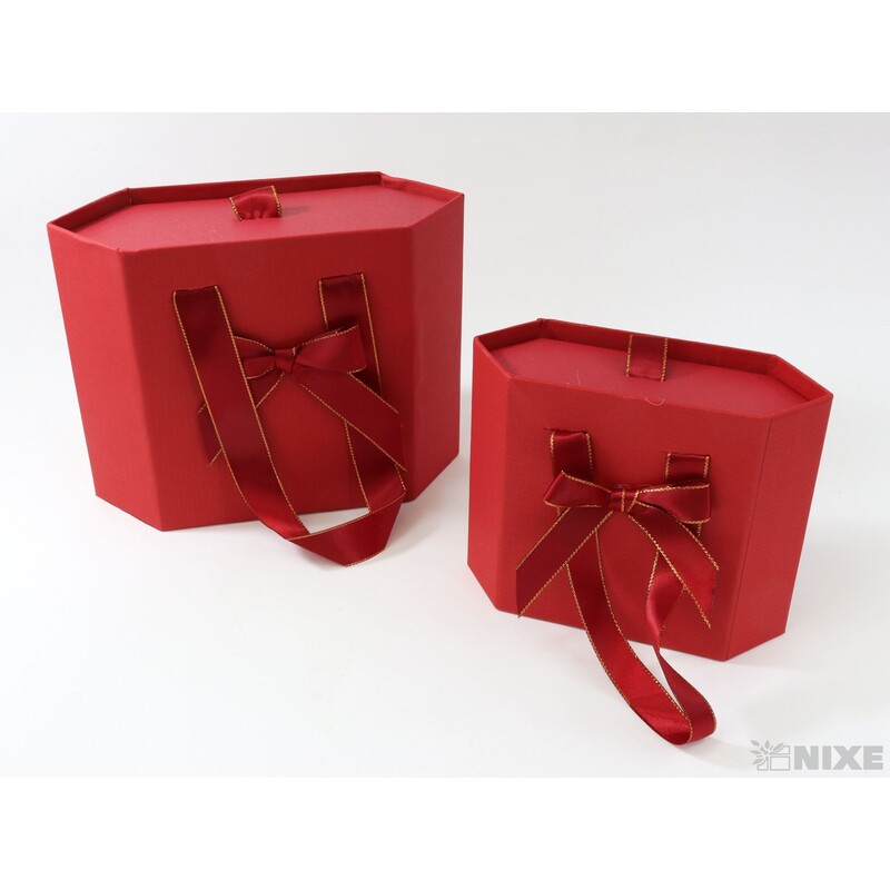 KRABICE 20x8x15cm 12x05x15*MIX BAREV