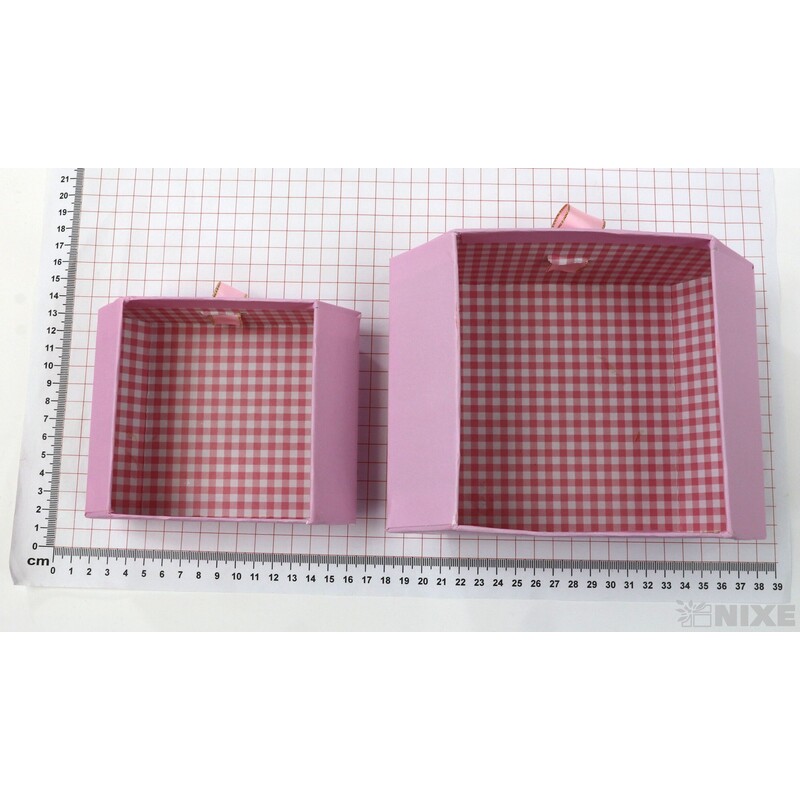 KRABICE 20x8x15cm 12x05x15*MIX BAREV