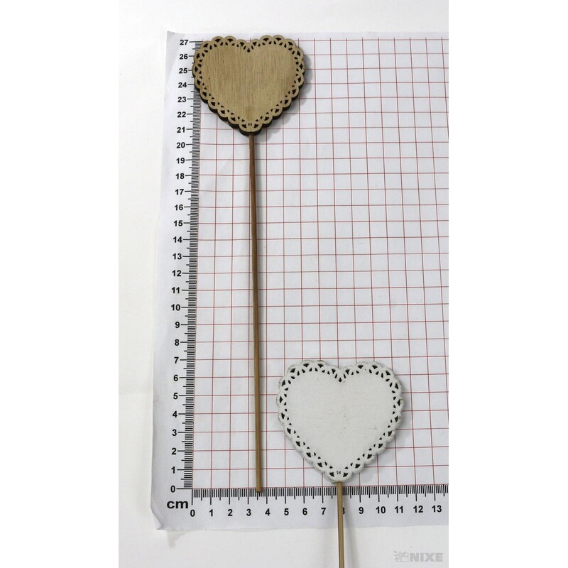 ZÁPICH SRDCE 7x28cm 10ks*