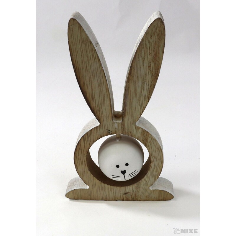 ZAJÍC DŘEVO 16cm*