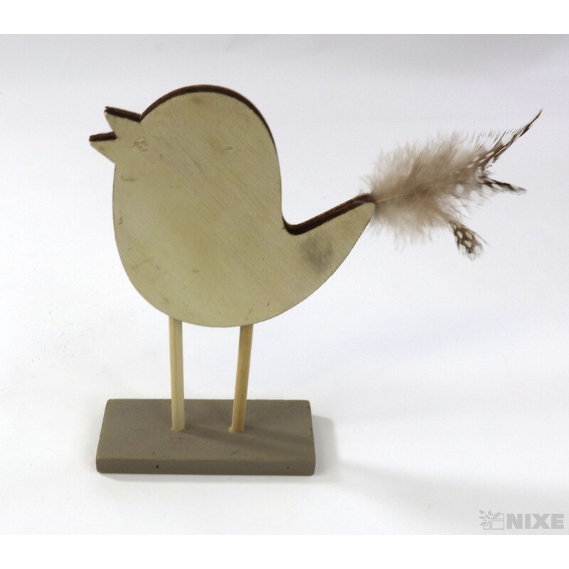 PTÁČEK DŘEVO 15cm*