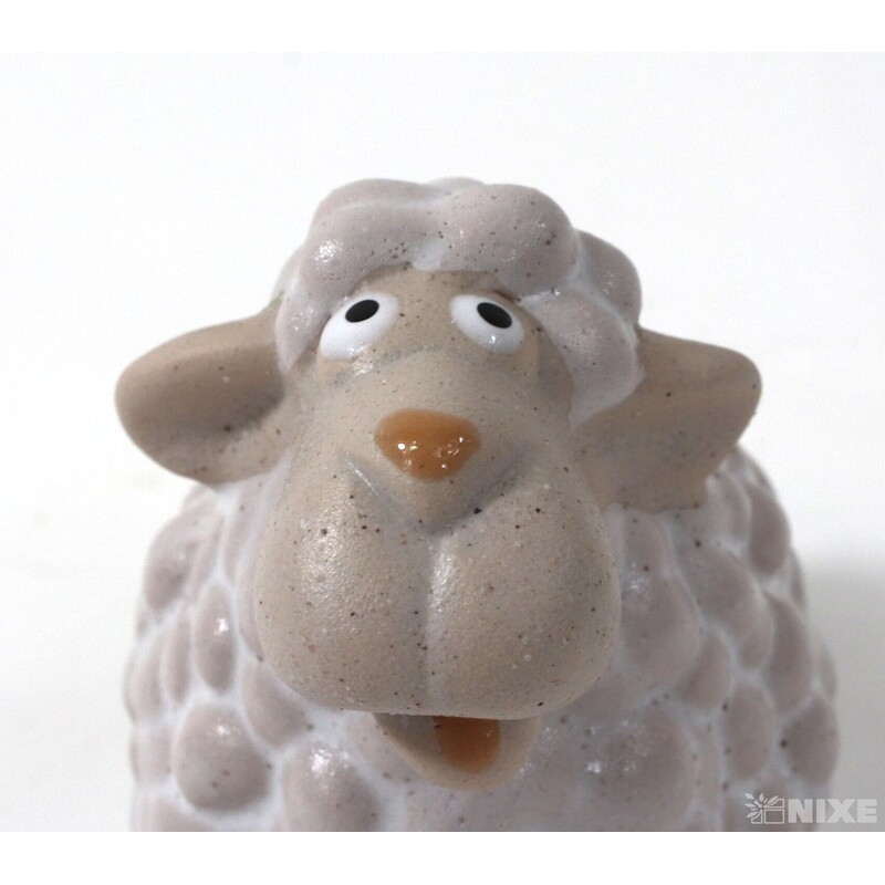 OVEČKA KERAMIKA 7x6cm*BÍLÁ