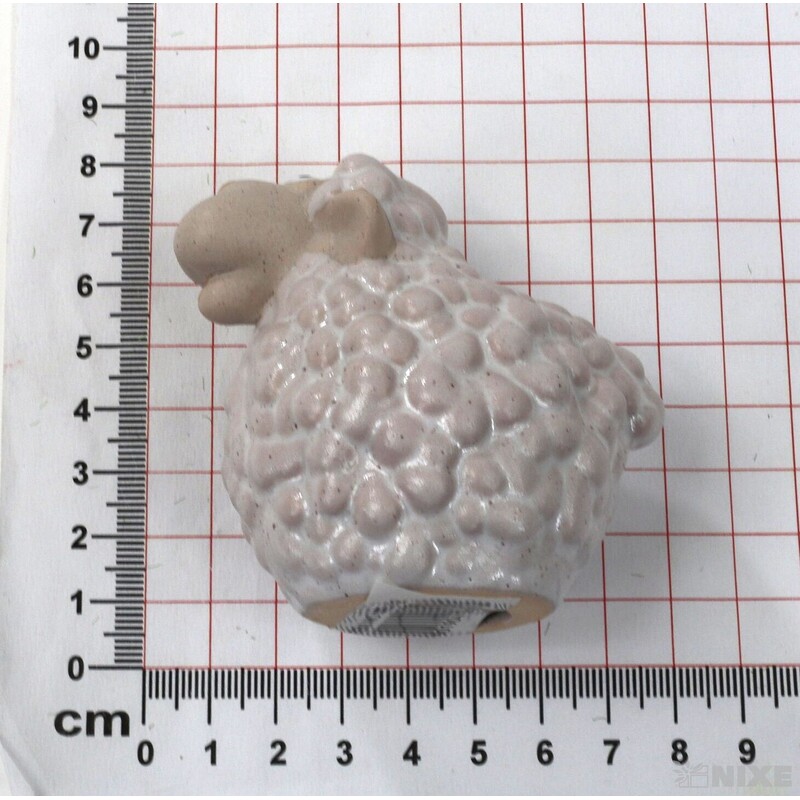 OVEČKA KERAMIKA 7x6cm*BÍLÁ