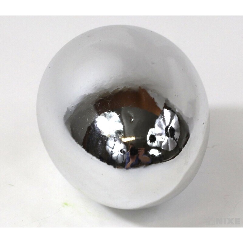 VAJÍČKA KERAMIKA 8x5cm*STŘÍBRNÁ