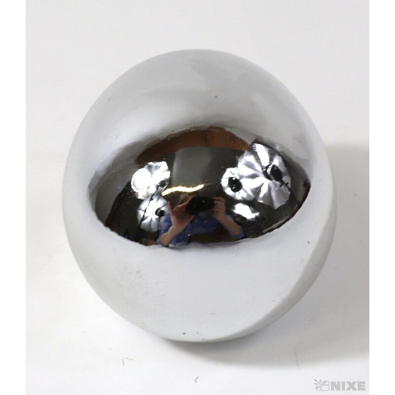 VAJÍČKA KERAMIKA 8x5cm*STŘÍBRNÁ