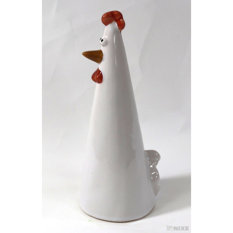 SLEPICE KERAMIKA 6x17cm*BÍLÁ