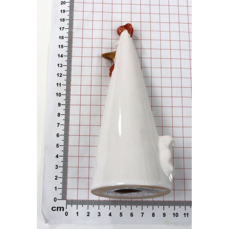 SLEPICE KERAMIKA 6x17cm*BÍLÁ