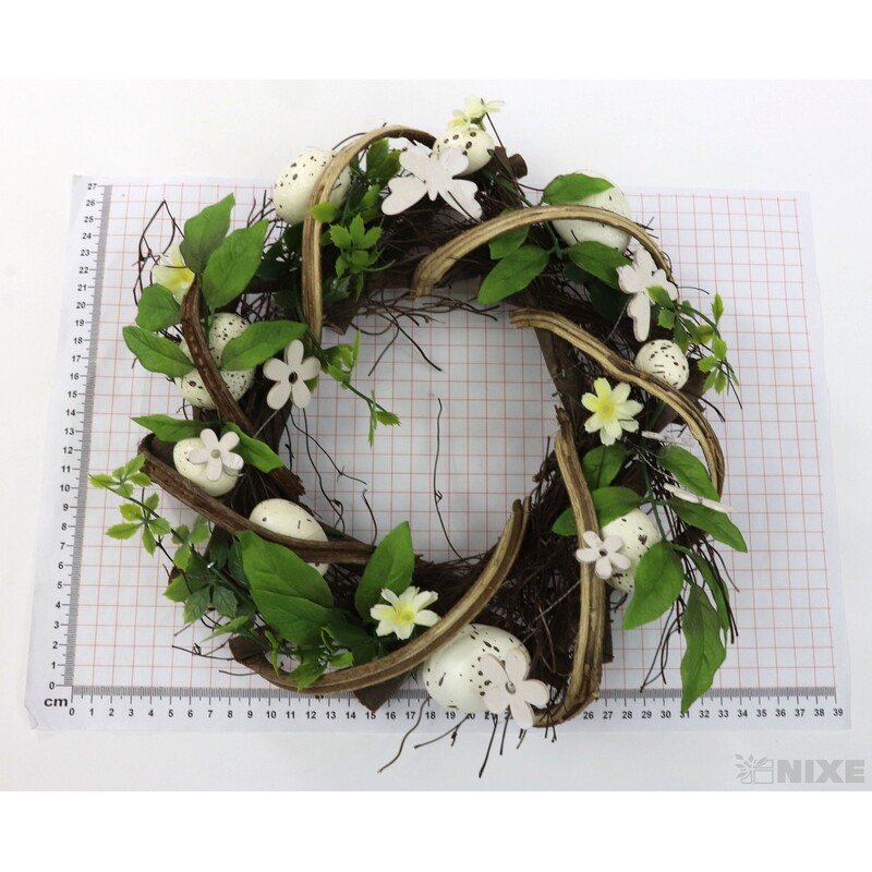 VĚNEC ZDOBENÝ 28cm*