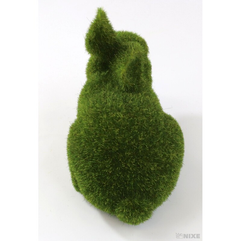 ZAJÍC 16x13cm*ZELENÁ