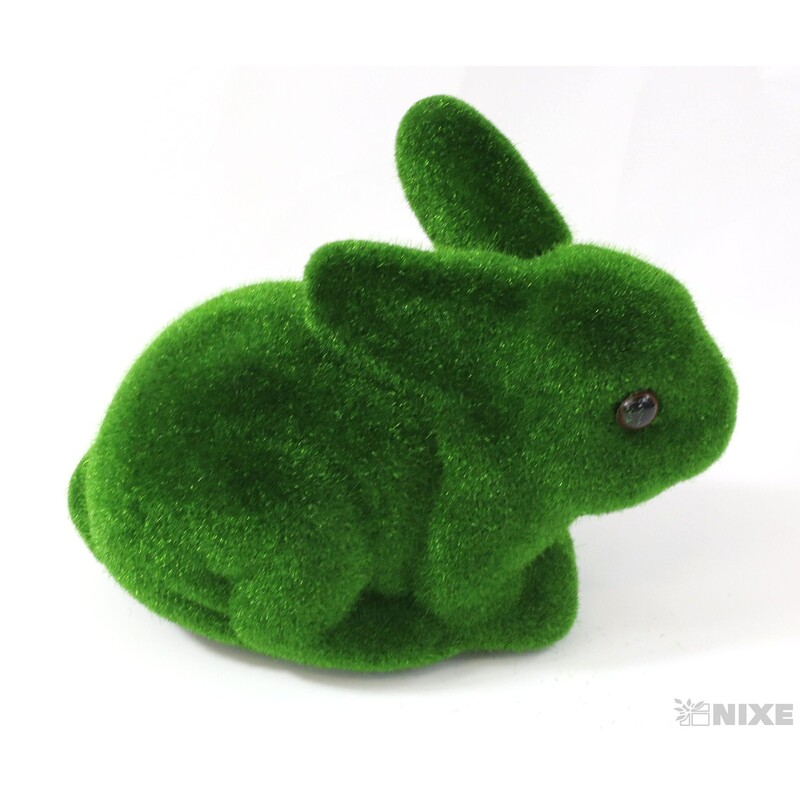 ZAJÍC 19x14cm*ZELENÁ