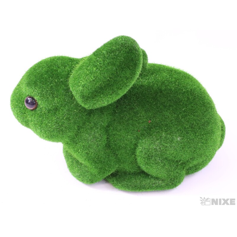 ZAJÍC 19x14cm*ZELENÁ