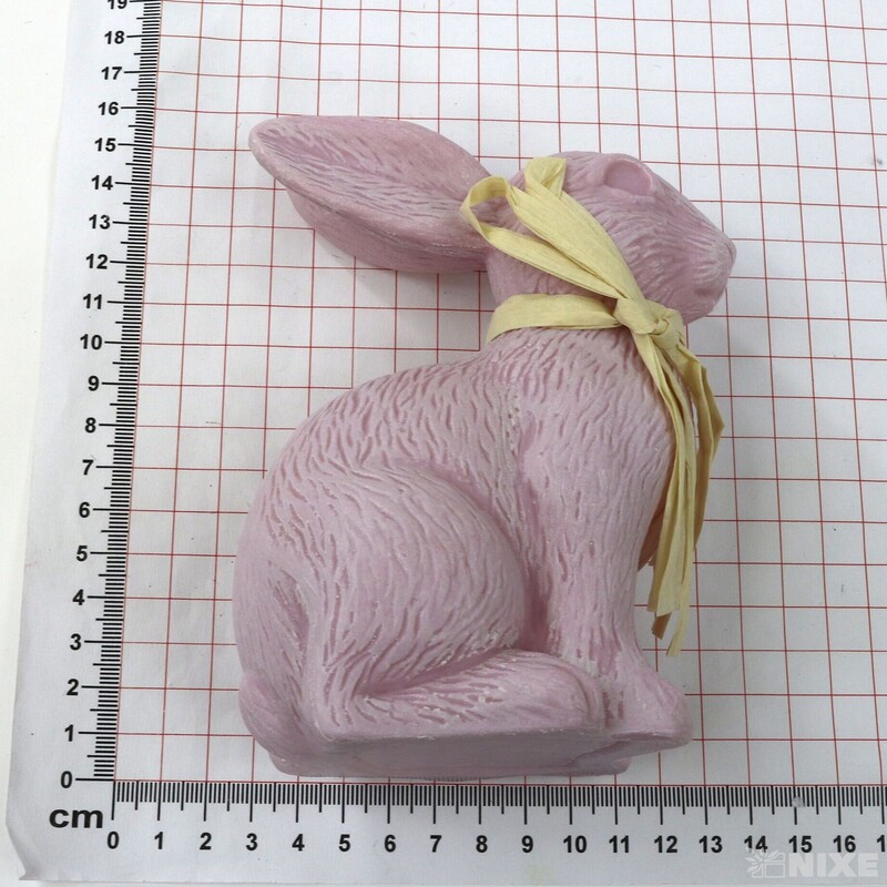 ZAJÍC 8x14cm*RŮŽOVÁ