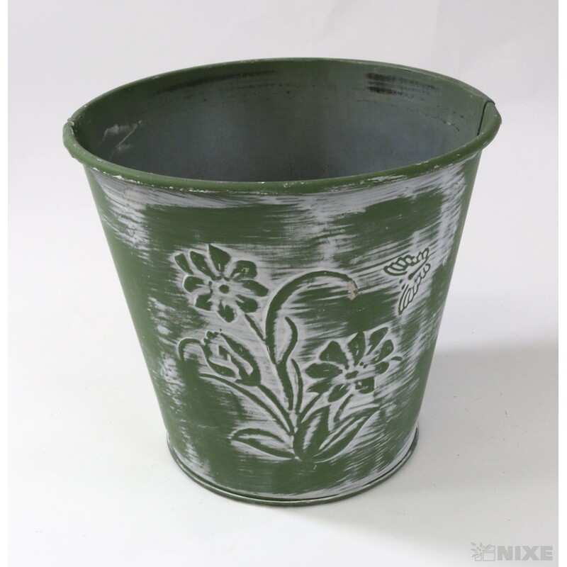 PLECHOVÝ OBAL 13x12cm*ZELENÁ