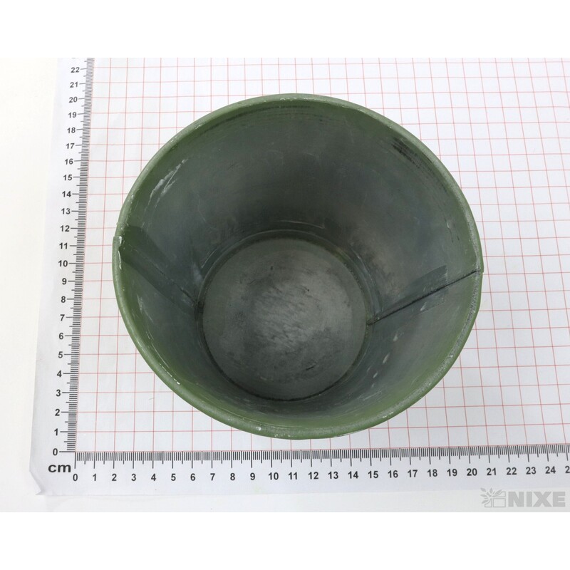 PLECHOVÝ OBAL 13x12cm*ZELENÁ