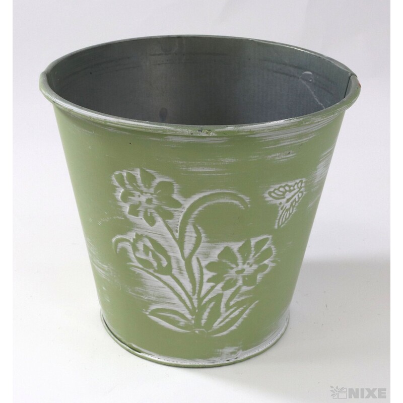 PLECHOVÝ OBAL 13x12cm*ZELENÁ