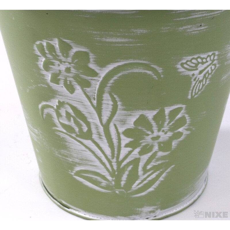 PLECHOVÝ OBAL 13x12cm*ZELENÁ