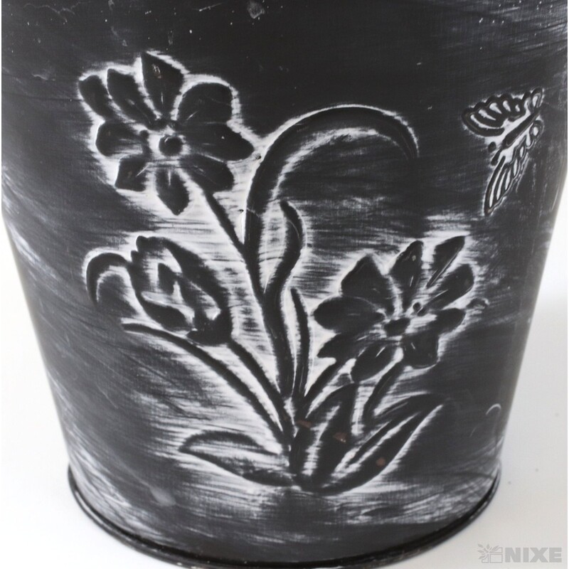 PLECHOVÝ OBAL 13x12cm*ČERNÁ