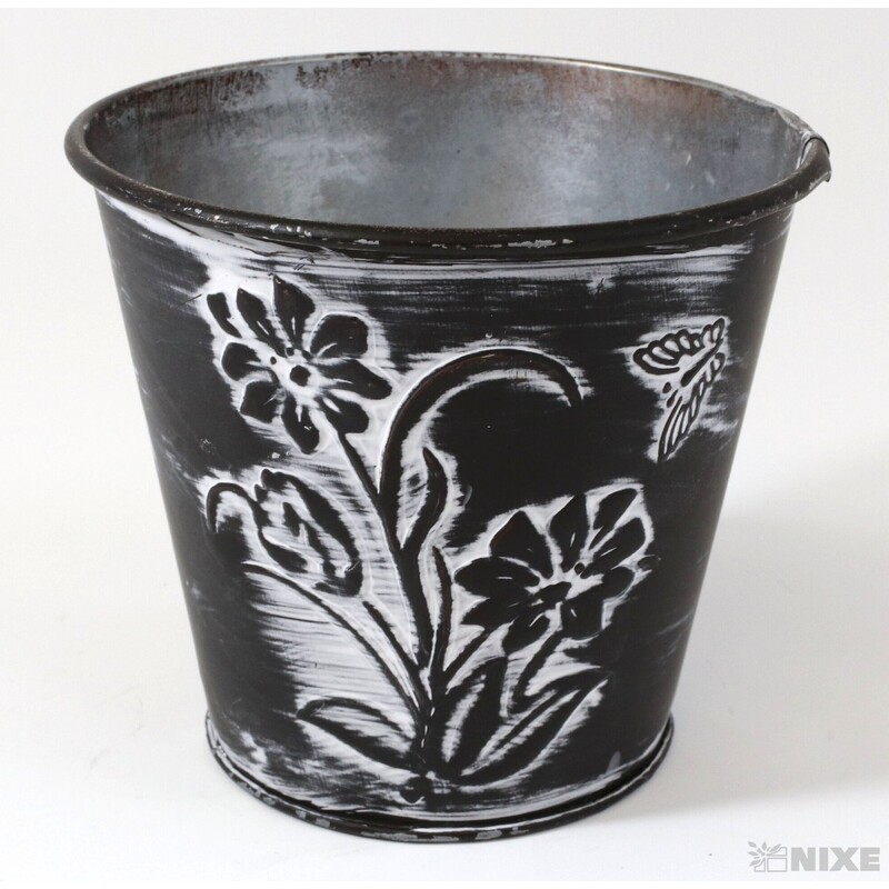 PLECHOVÝ OBAL 11x10cm*ČERNÁ