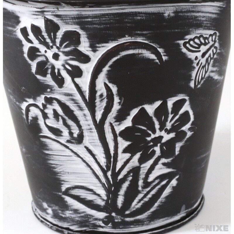 PLECHOVÝ OBAL 11x10cm*ČERNÁ