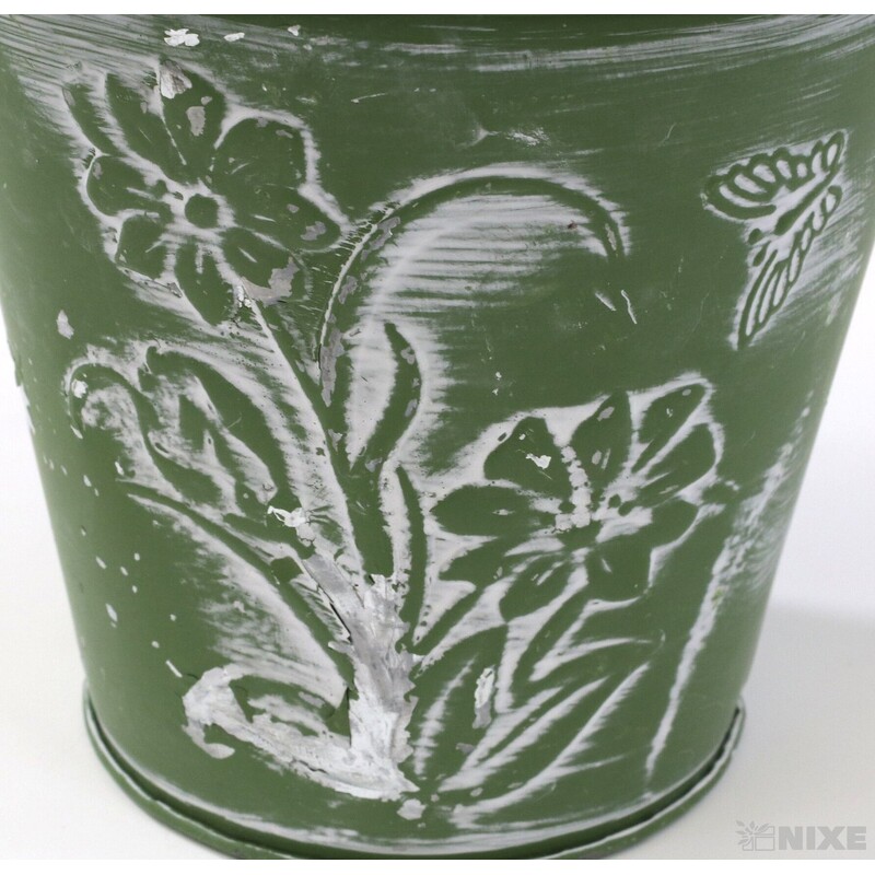 PLECHOVÝ OBAL 11x10cm*ZELENÁ