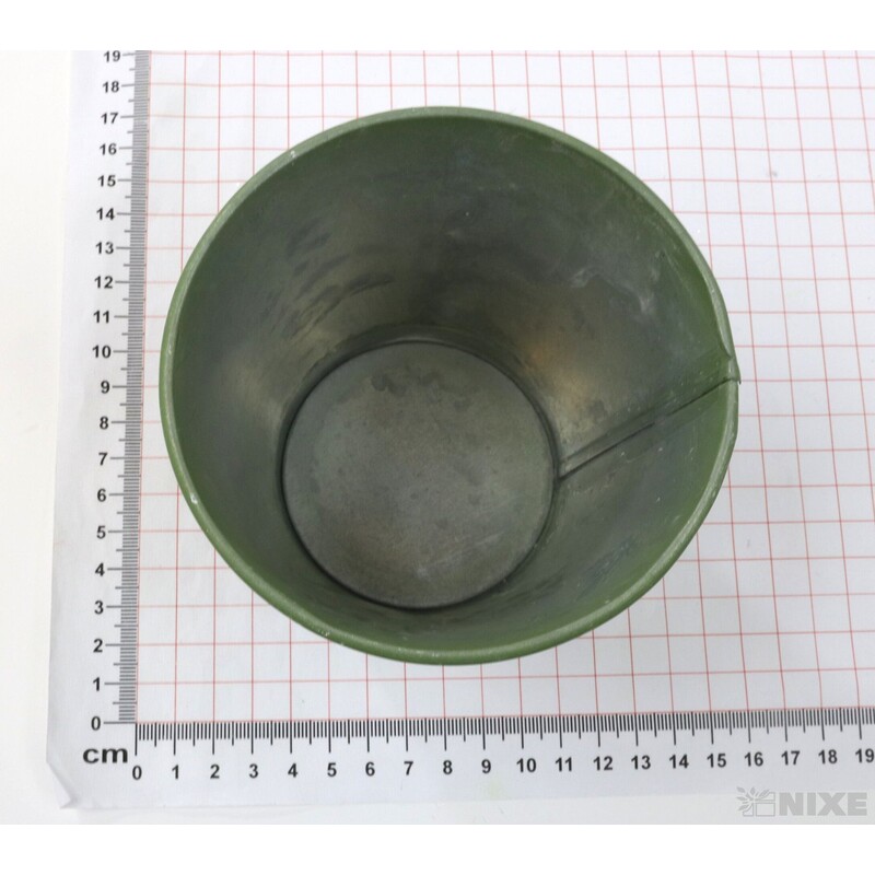 PLECHOVÝ OBAL 11x10cm*ZELENÁ