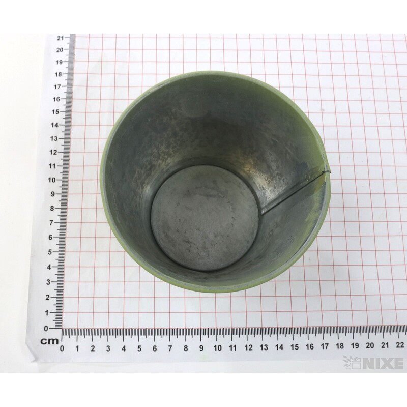 PLECHOVÝ OBAL 11x10cm*ZELENÁ